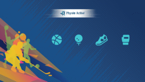 PhysioActive physiotherapists providing on-field support to athletes during a competitive sports event.