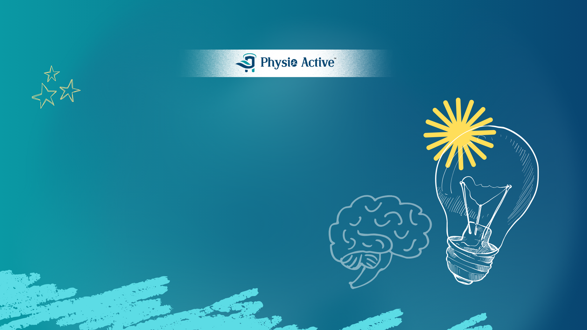 Abstract visual showing clinical reasoning overcoming technique-based physiotherapy practice